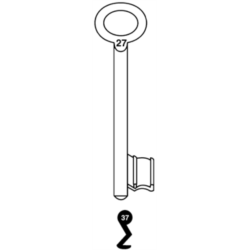 CLE A CHIFFRE TYPE GTV    L100 ALL610-37
