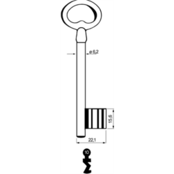 CLE A CHIFFRE             L105 MR203-10