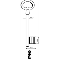 CLE A CHIFFRE             L105 MR203-3