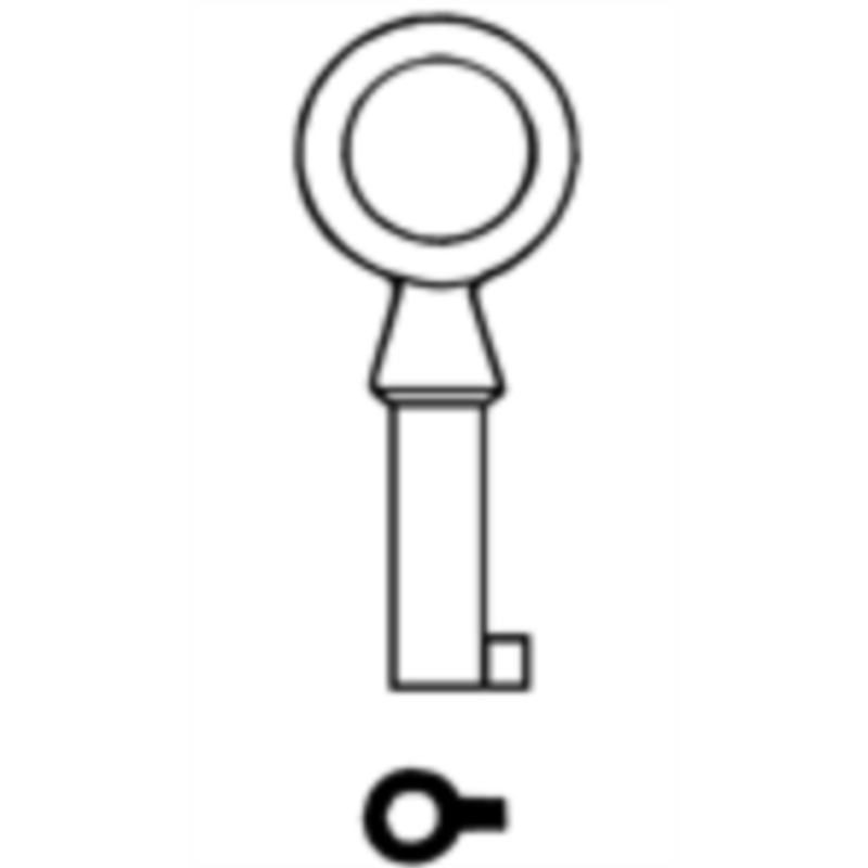 CLE DE MENOTTES  GRAND MODEL MNT502