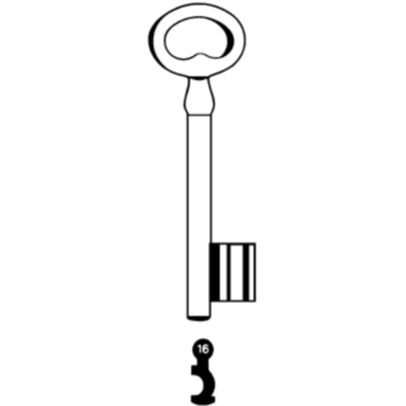 CLE A CHIFFRE              L90 MRM725-16