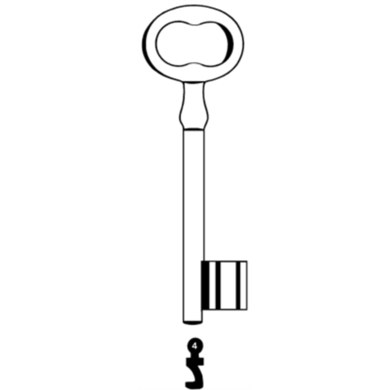 CLE A CHIFFRE             L118 MRM745-4