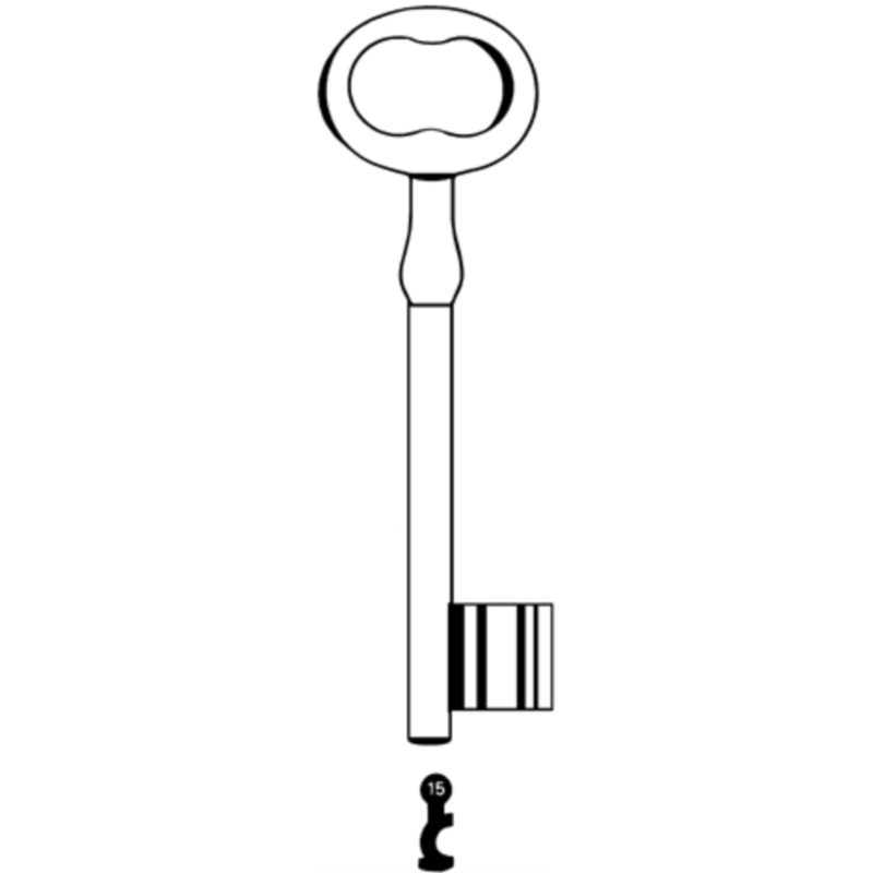 CLE A CHIFFRE             L139 MRM755-15