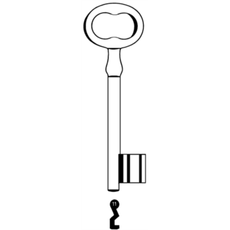 CLE A CHIFFRE             L118 MRM745-11