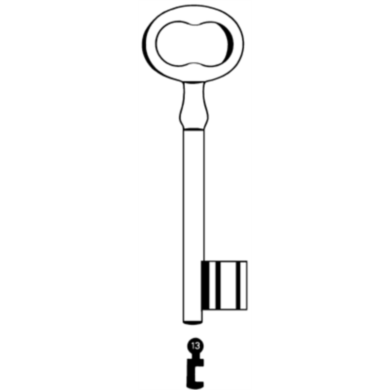 CLE A CHIFFRE             L118 MRM745-13