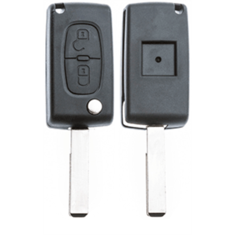 COQUE VIDE MAILLECHORT - 2 BOUTONS HU83ARS2_40 CP278B