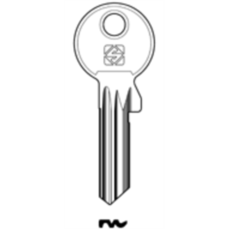 CLÉ LAITON POLI GE4RX_20B