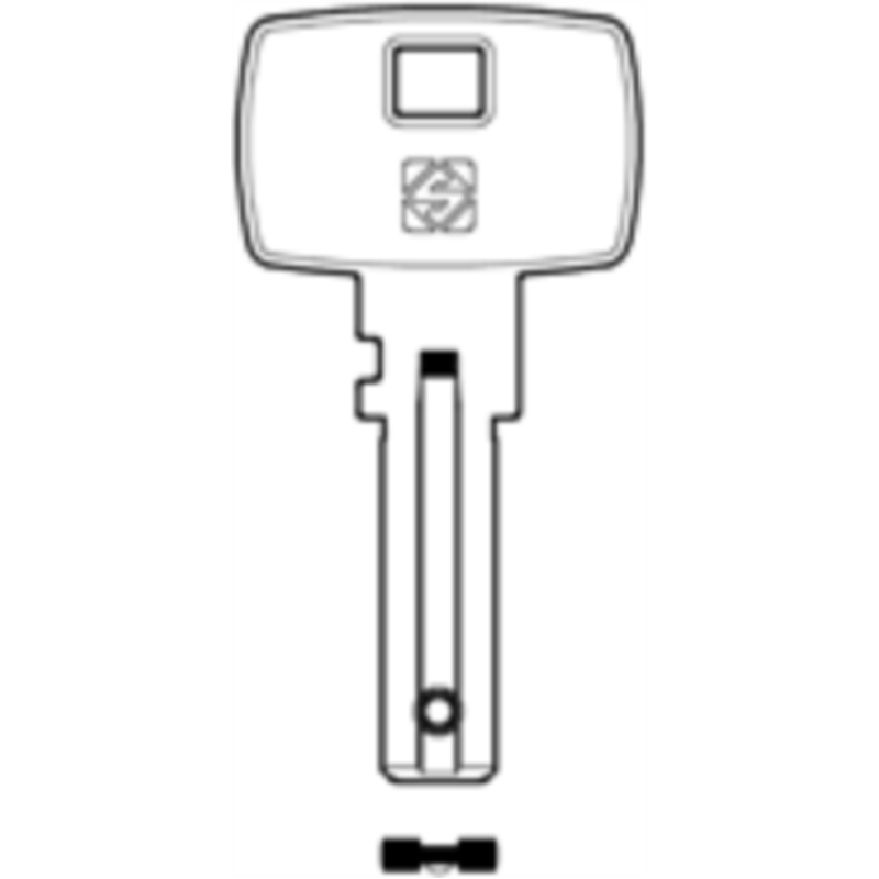 CLÉ MAILLECHORT STS12_40