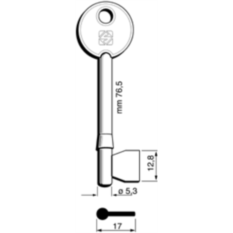 CLÉ À GORGES LAITON POLI 6YA1_20B
