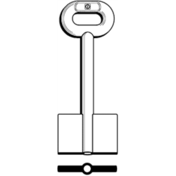 CLÉ DOUBLE PANNETON 5DVN25_20