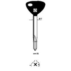 CLÉ CRUCIFORME DESIGN XY2P_3K