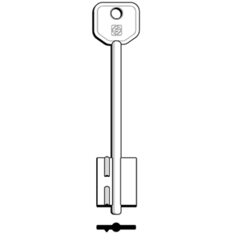 CLÉ DOUBLE PANNETON 5CTA1_20
