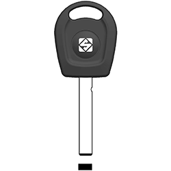 CLE TRANSP SANS PUCE AVEC BOUCHON HU162TE_401