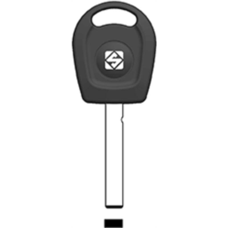 CLE TRANSP SANS PUCE AVEC BOUCHON HU162TE_401