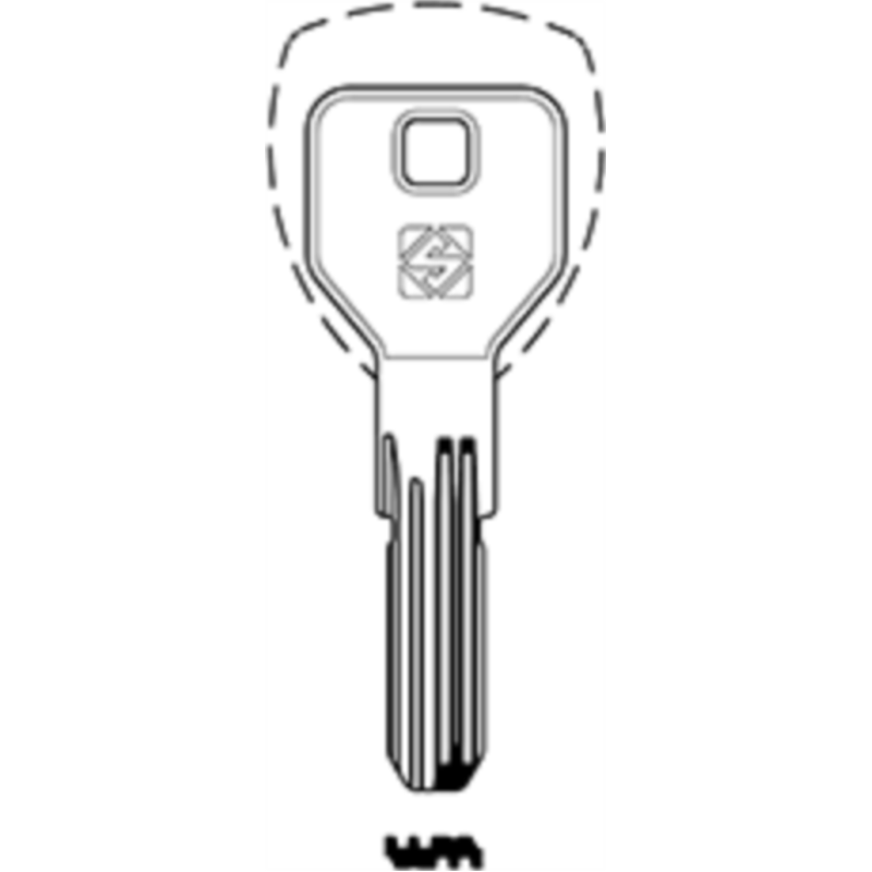 CLÉ LAITON VAC154_20