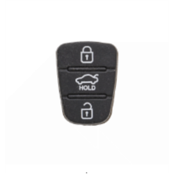 KEY SHELL - 3 BUTTONS (RUBBER PAD)