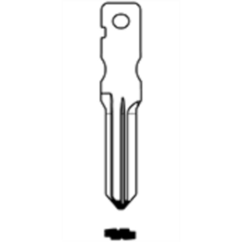 CLÉ INSERT ACIER CHU142T_10Y