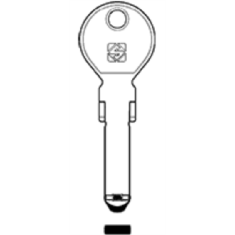 CLÉ MAILLECHORT KE19SM2_40