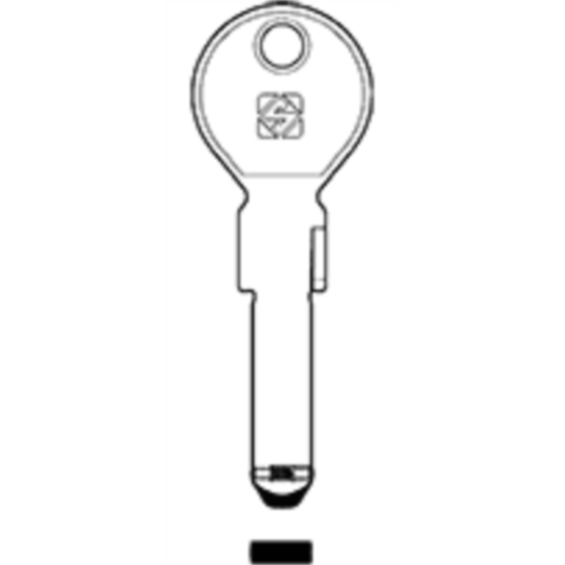 CLÉ MAILLECHORT KE19SMD_40