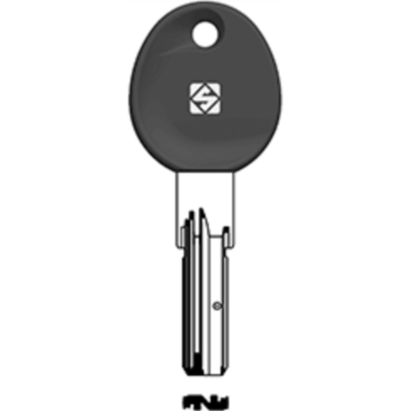 CLÉ MAILLECHORT - BLEU DIR6RP_43