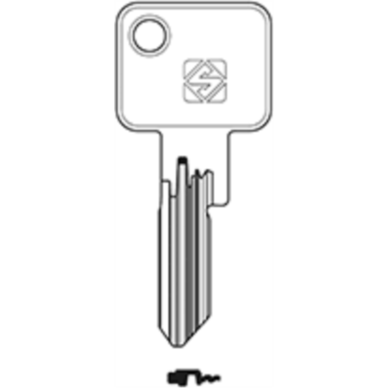 CLÉ MAILLECHORT VAC156_C0
