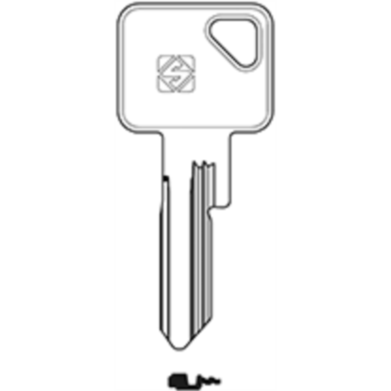 CLÉ MAILLECHORT VAC157_C0