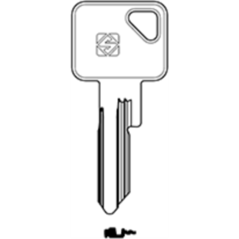 CLÉ MAILLECHORT VAC159_C0