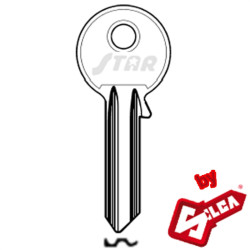 CLÉ ACIER STAR UL051ST_10 *100