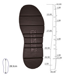 SEMELLE VIBRAM 9105 GLOXY CUT