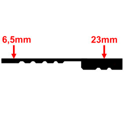 SEMELLE RICKO Sem 7.5mm   Talon 22.7mm