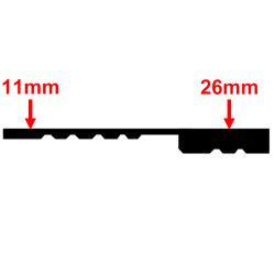 SEMELLE POMPIER NOIR