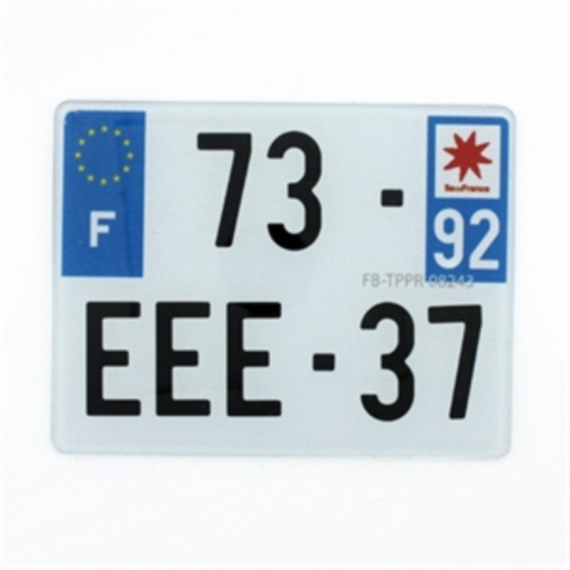 PLAQUE PLEXI MOTO 170*130 S.I.V + FILM