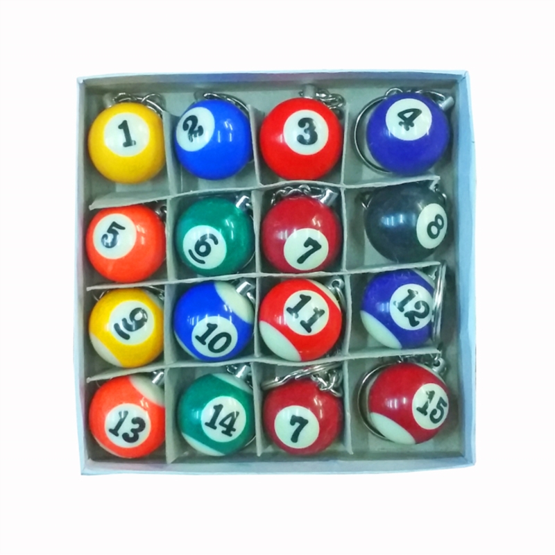 PORTE CLE BILLARD PM * 16