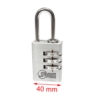 CADENAS ALUMINIUM COMBINAISON 40 MM GRIS PDK1AM040