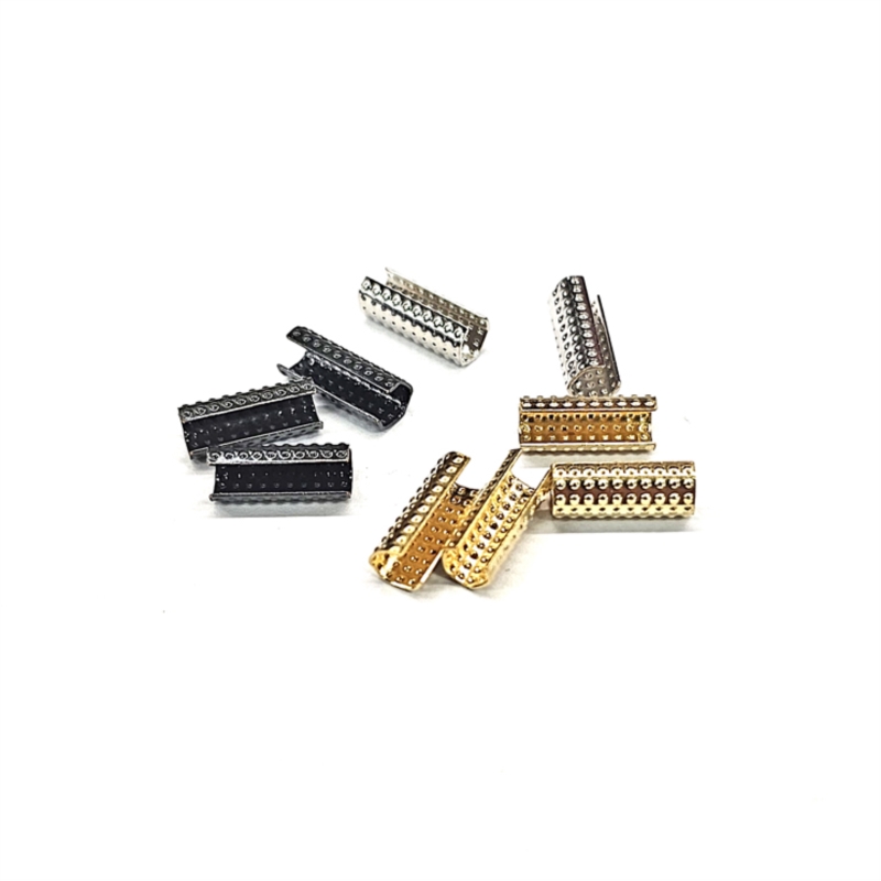 EMBOUTS DE LACETS EN METAL *100pièces