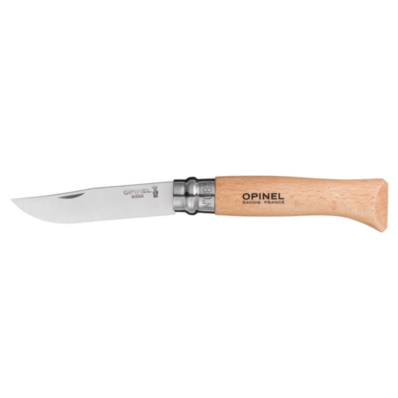 OPINEL N08 HETRE INOX COUTEAU lame 8.5cm