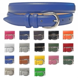 CEINTURE CUIR PIQUE TON SUR TON 328/25MM