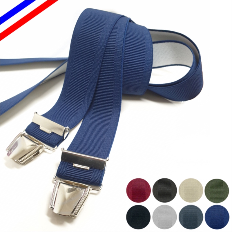 LOT DE 12 BRETELLES FRANCAISES 35MM