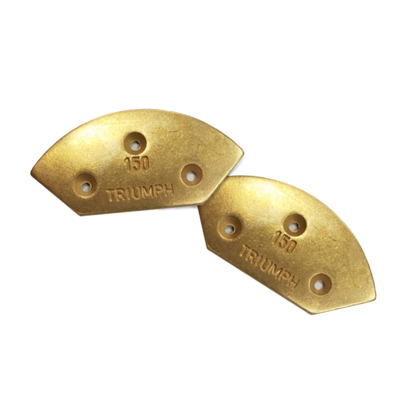 BOUT ACIER  DORE BOULEVARD       10paires