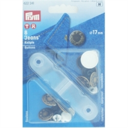 BOUTON JEAN          17mm PRYM*8