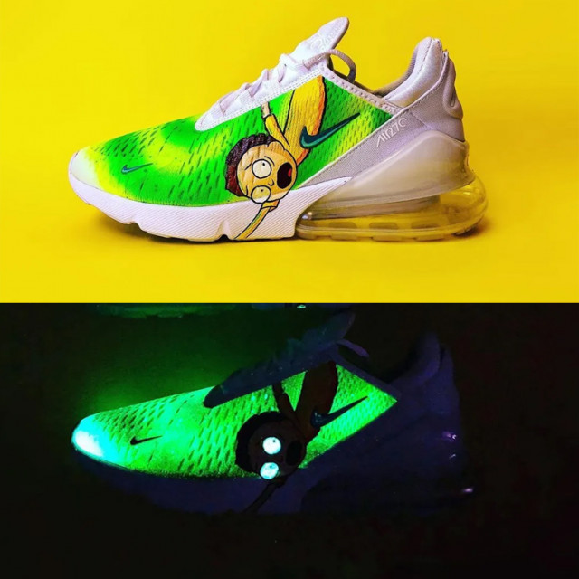 Glow In The Dark Sneaker Paint