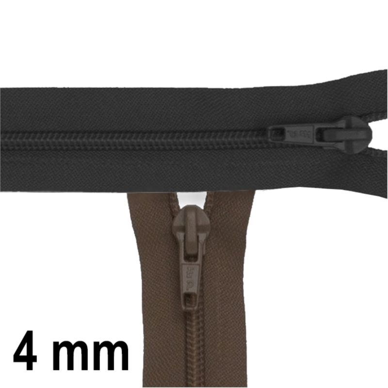 FERMETURE NYLON 4mm 50 cm