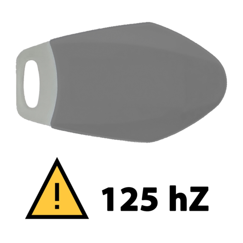 BADGE*10 V2 125HZ GRIS