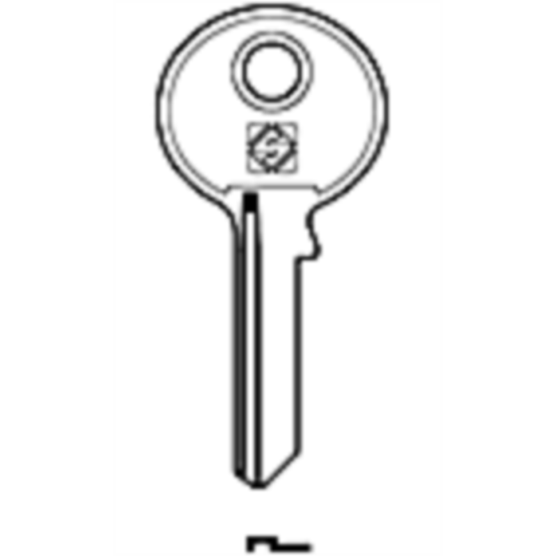 CLÉ ACIER YUH1R_10 YUH1R_10