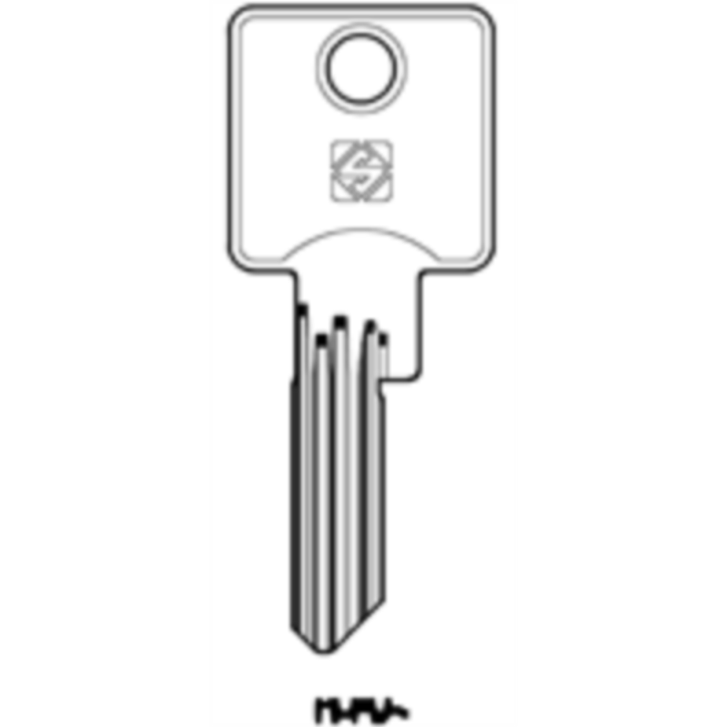 CLÉ ACIER TO127_10 TO127_10