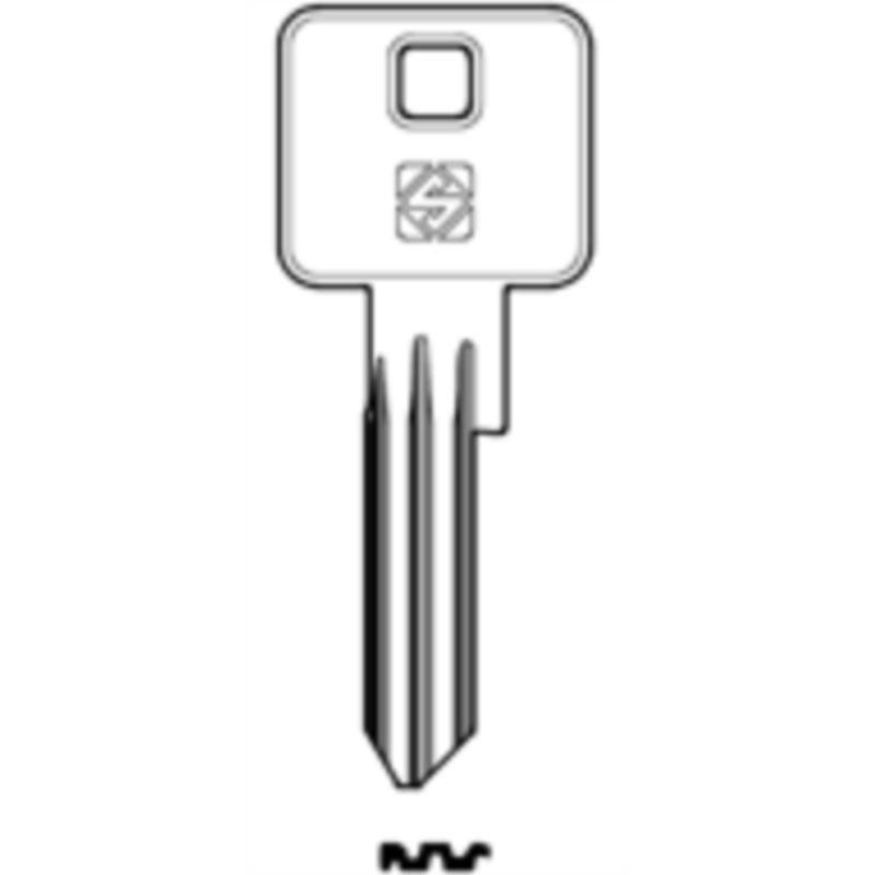 CLÉ ACIER AB89_10 AB89_10