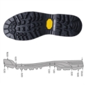 SEMELLE VIBRAM 121P FOURA'PU NOIR