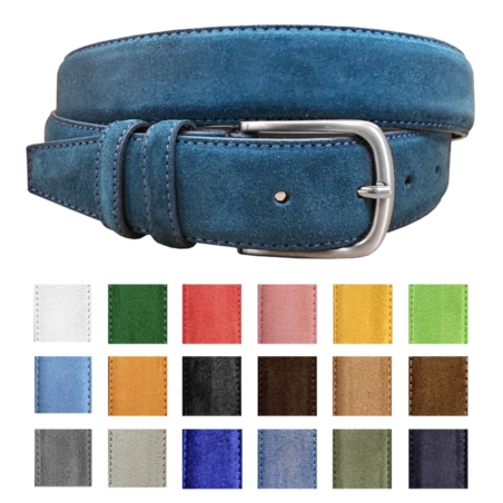 CEINTURE NUBUCK 9009/35MM