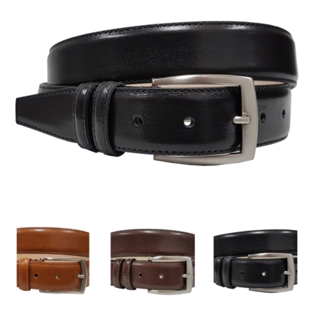 CEINTURE EN VEAU BRILLANT 1170/35MM