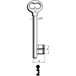 CLÉ À GORGES LAITON POLI ND760L-63_20B